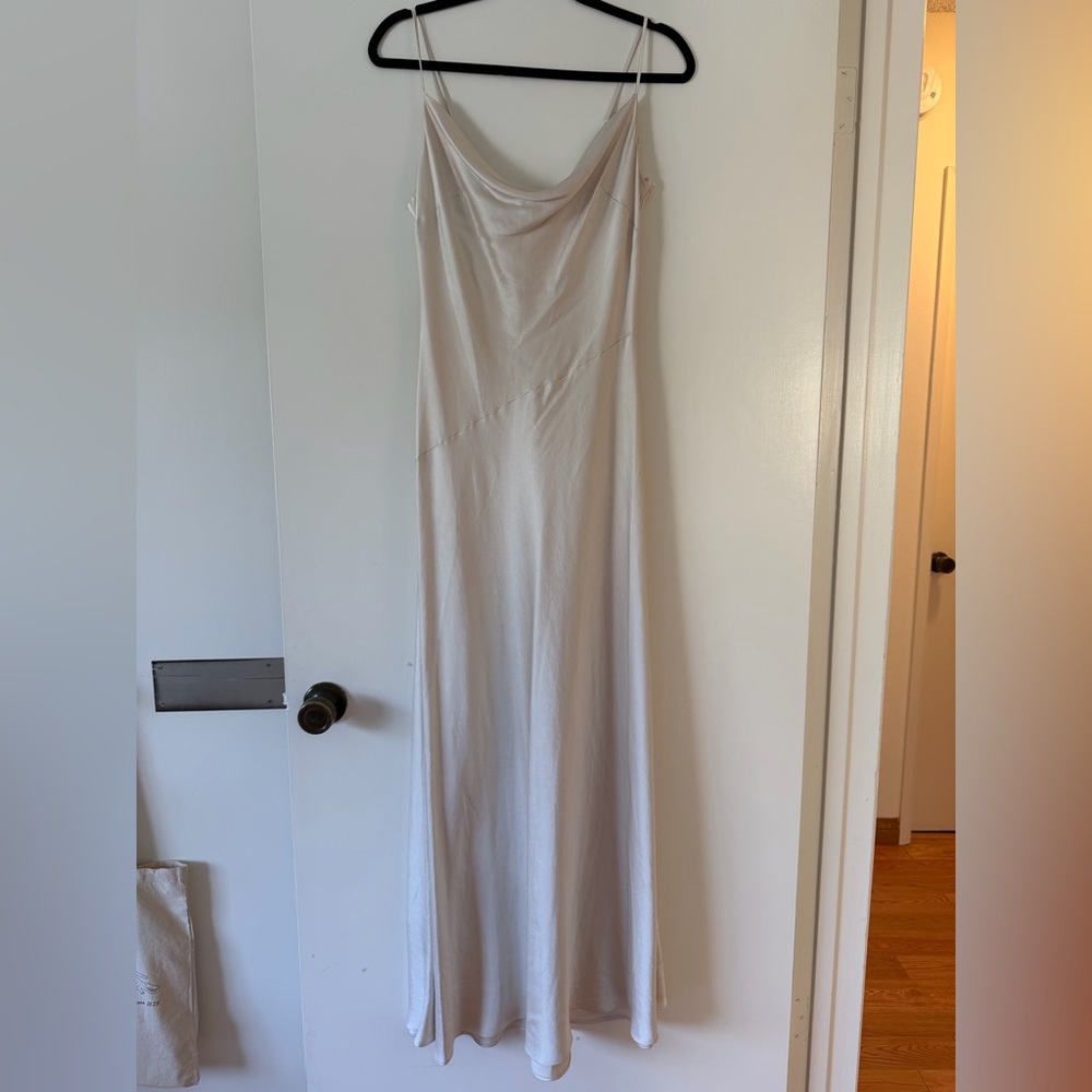 Express Cream Maxi Dress
